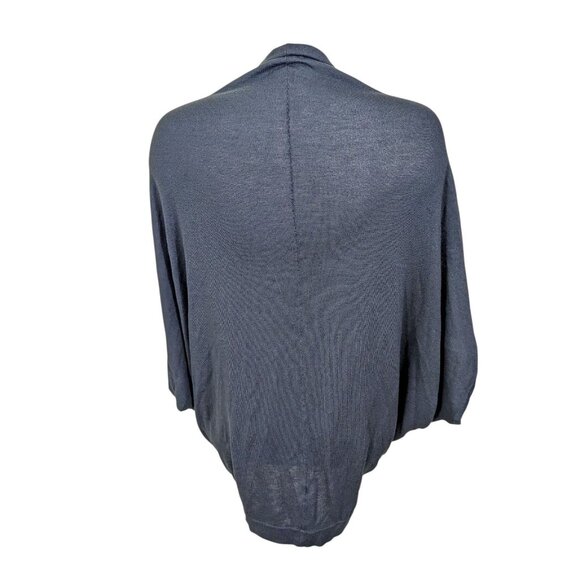 Old Navy Drop Shoulder Open Front Lightweight Cardigan Sweater Dark Gray XXL - Picture 4 of 5